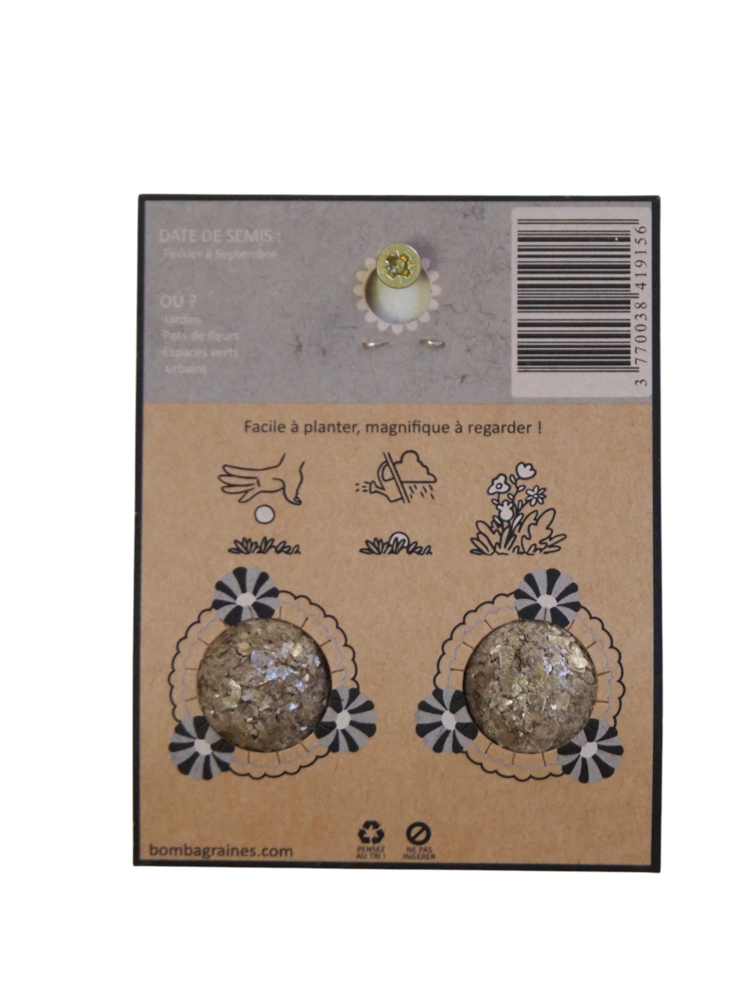 Bombes de fleurs Bombafacettes Duo
