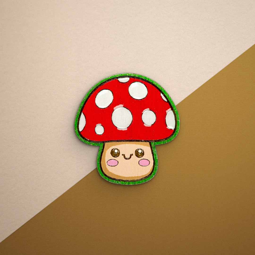 Pin's - Magnet Champignon Amanite