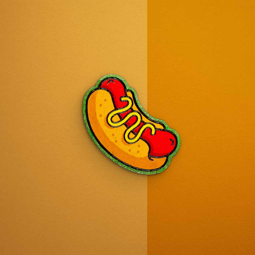 Pin's - Magnet Hot dog