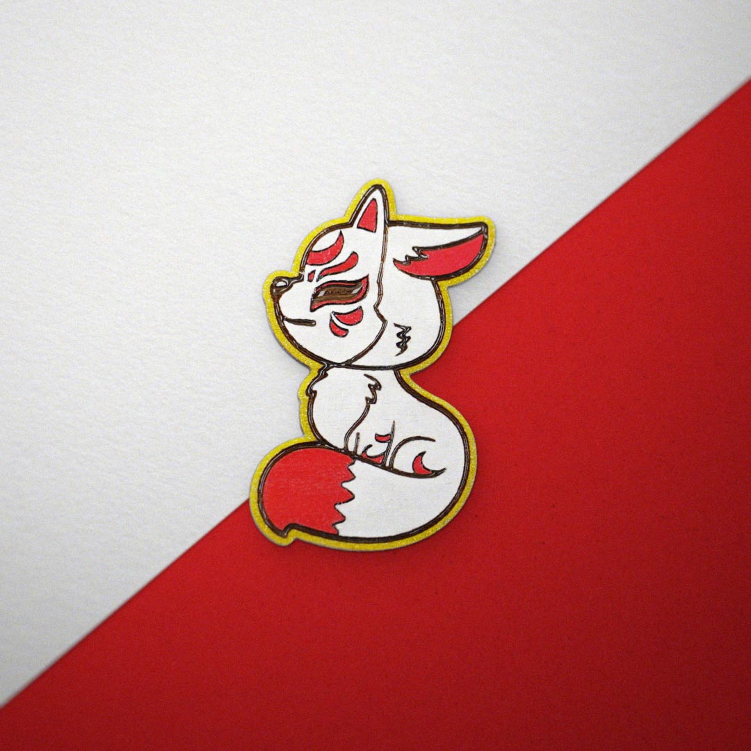 Pin's - Magnet Kitsune