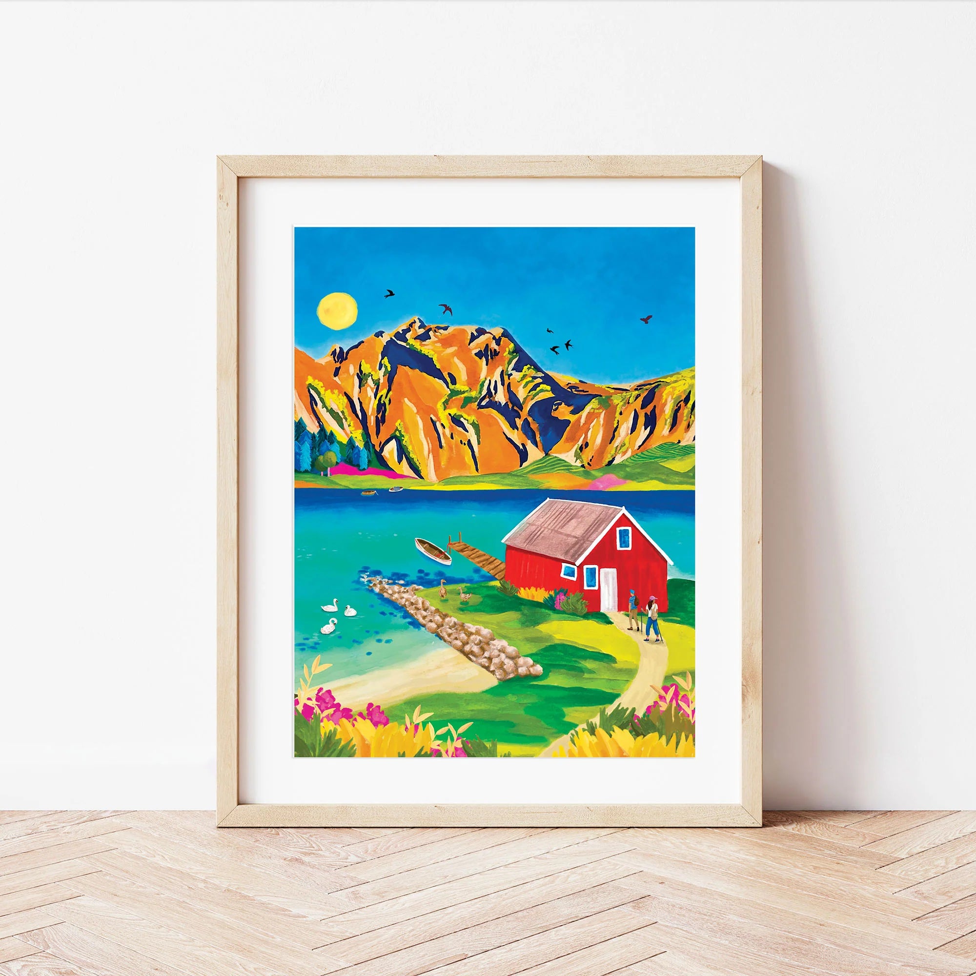 Kit peinture au numéro - Randonnée en Norvège