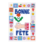 Carte de vœux à semer « Bonne Fête »