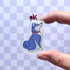 Porte-clés époxy Shiba Inu