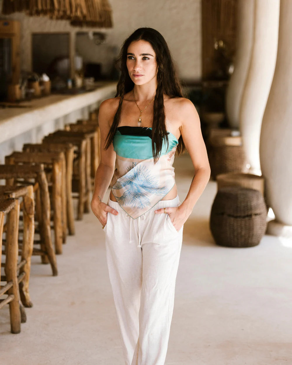 Foulard Polynesian Island