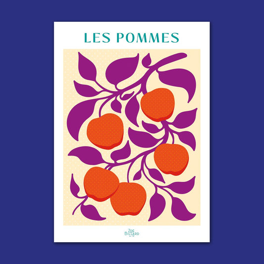 Affiche Les Pommes