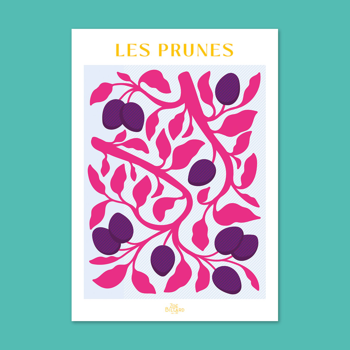 Affiche Les Prunes