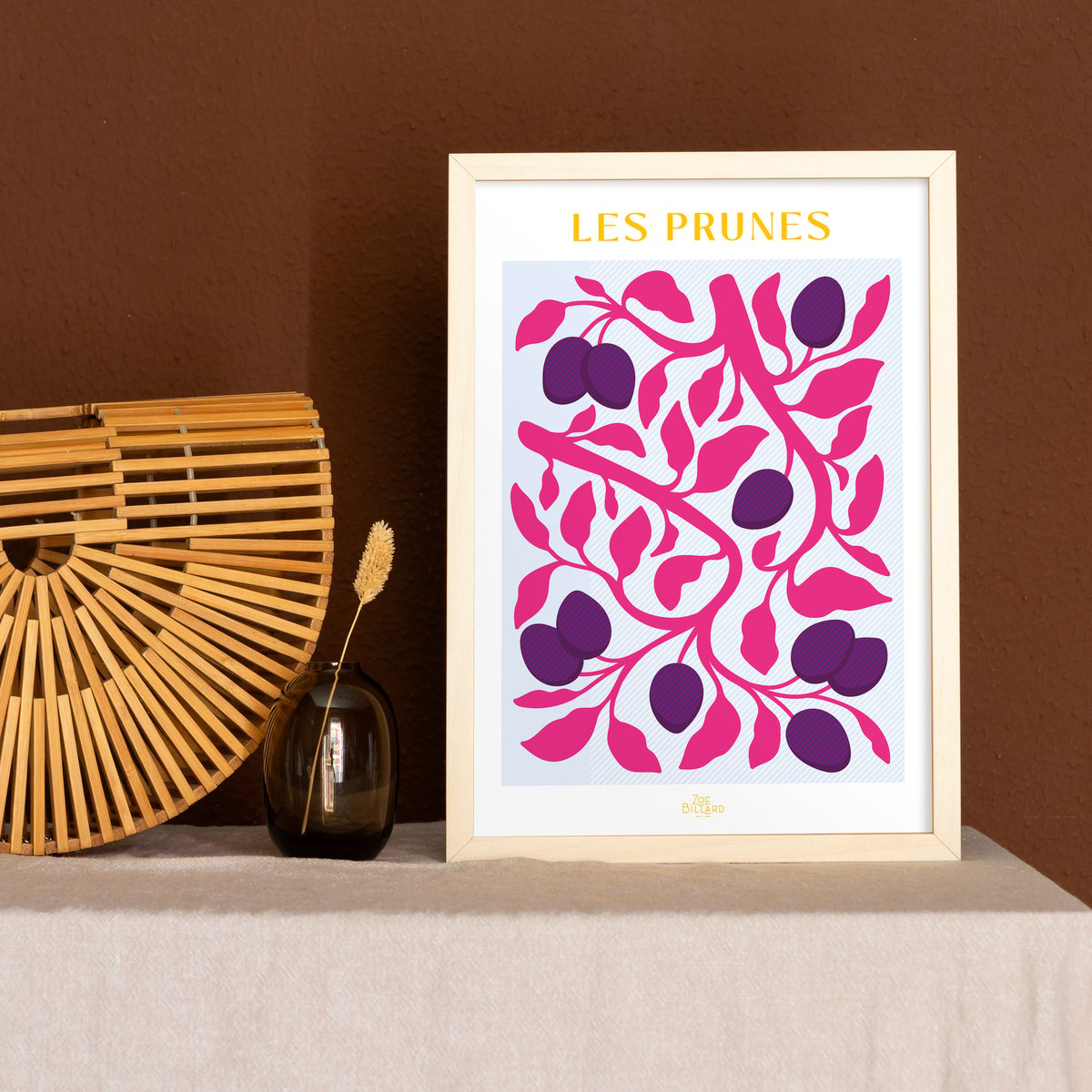 Affiche Les Prunes