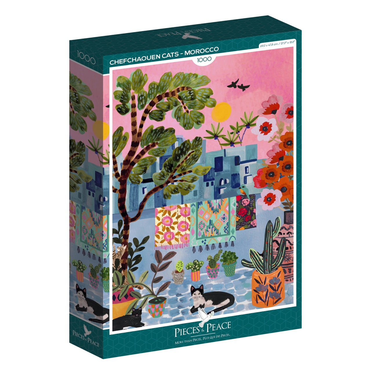 Puzzle Chats de Chefchaouen - Maroc
