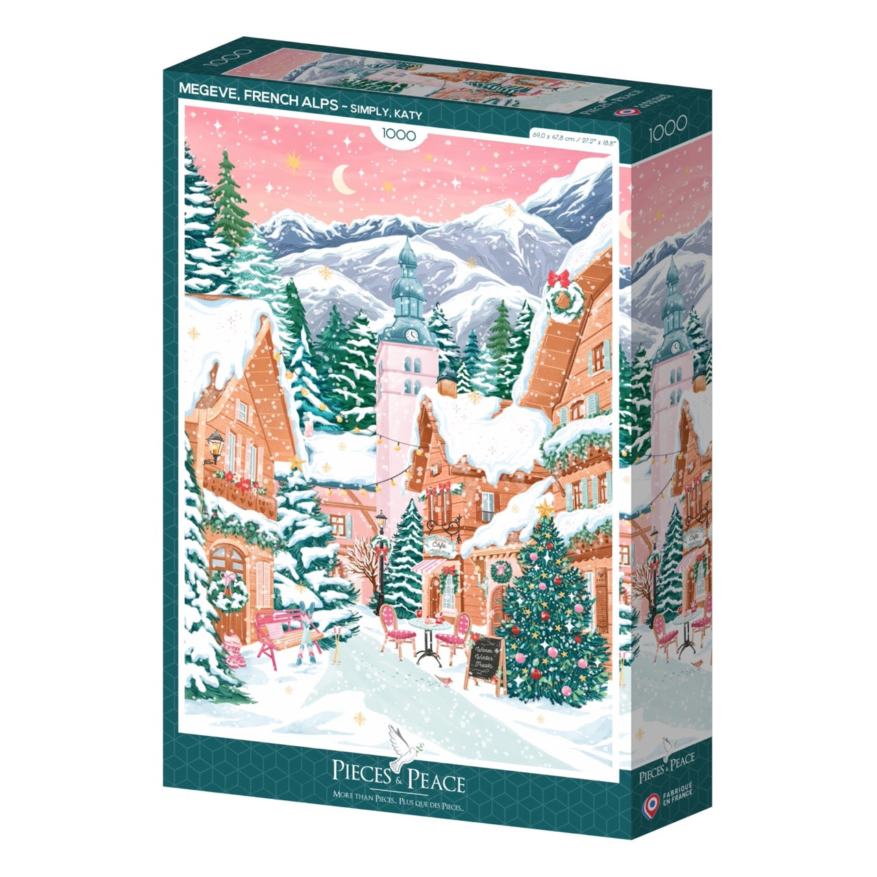 Puzzle Megève, Alpes Françaises