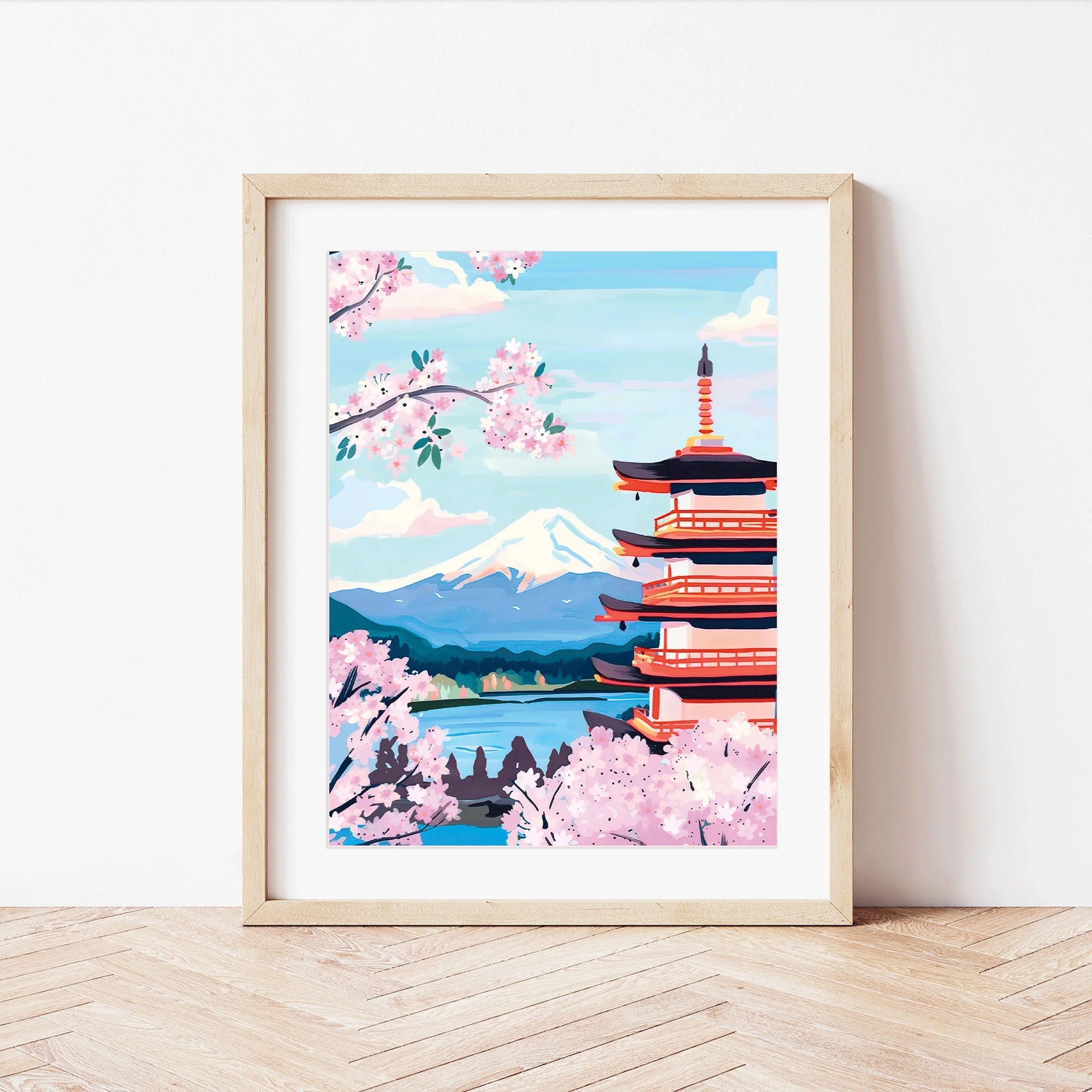 Kit peinture au numéro - Mont Fuji