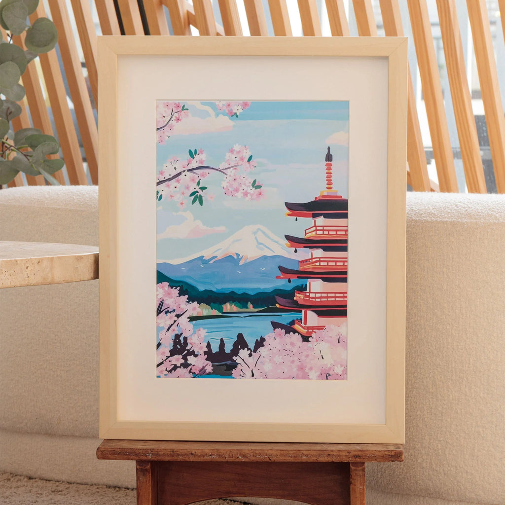 Kit peinture au numéro - Mont Fuji