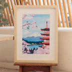 Kit peinture au numéro - Mont Fuji