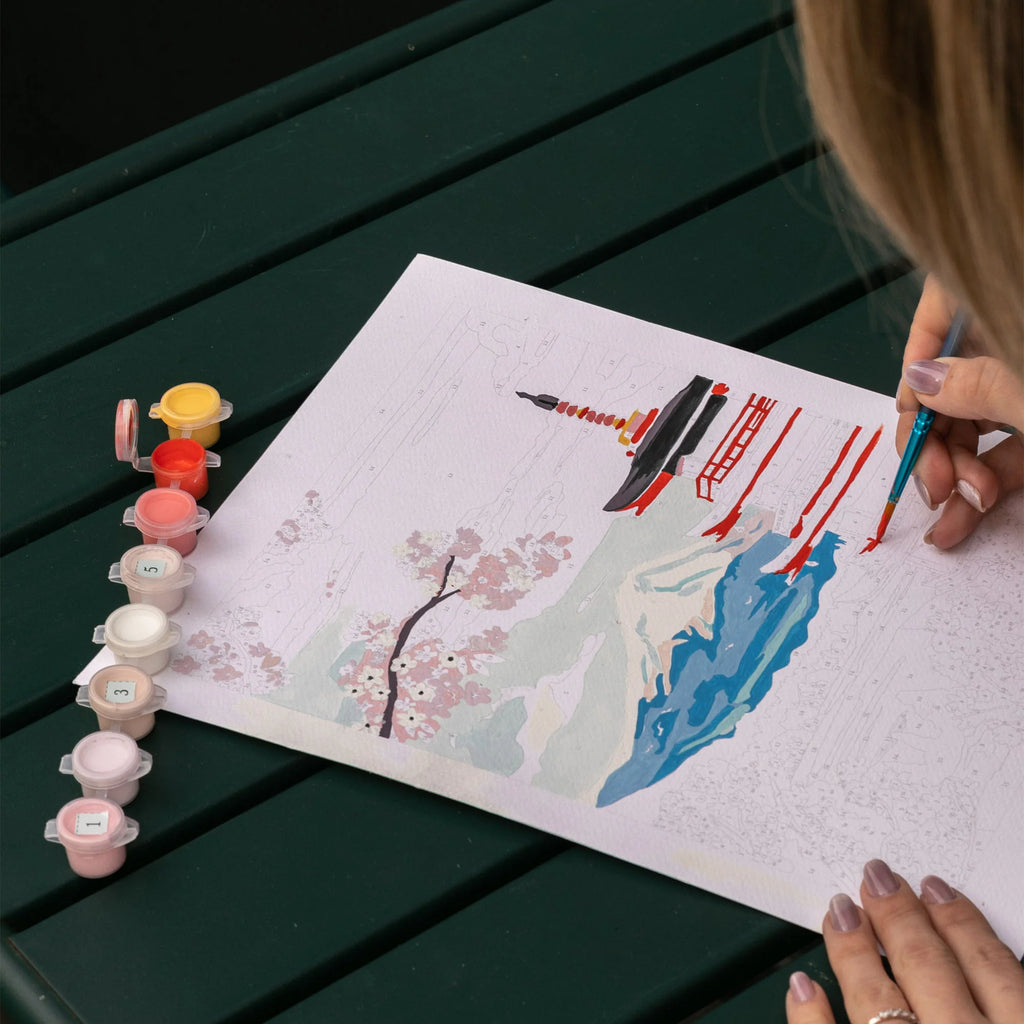 Kit peinture au numéro - Mont Fuji