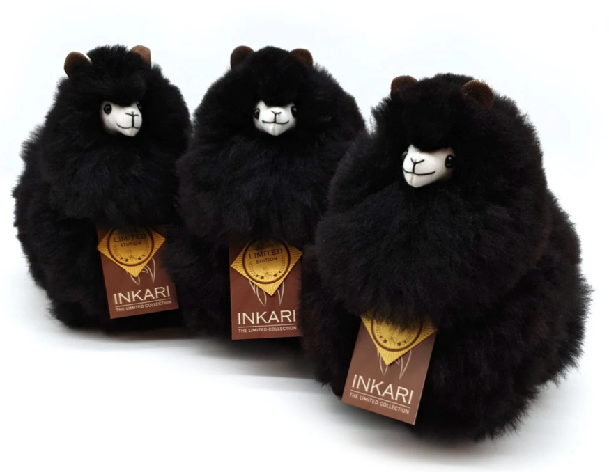 Alpaga petit (23 cm) - Panthère noire