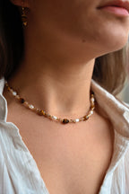 Collier CAIRO (œil de tigre)