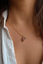 Collier Noor (Quartz rose)