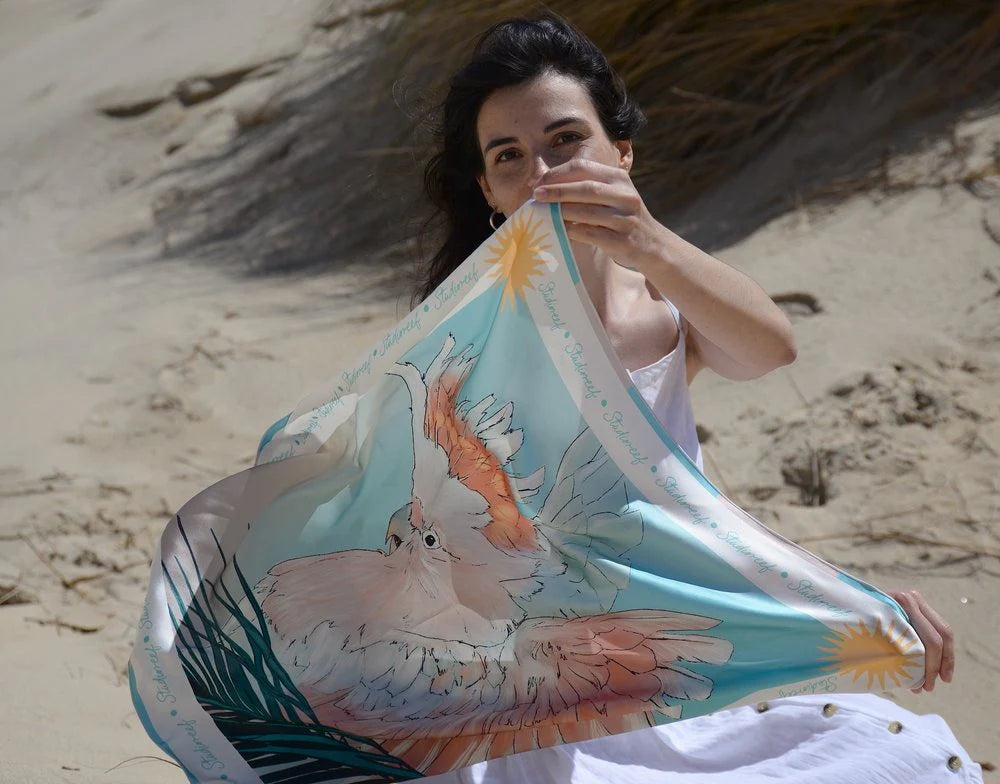 Foulard Cacatoès Serenity Summer