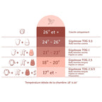 Gigoteuse à pieds L'Indomptée TOG 1 - 1/2 ans