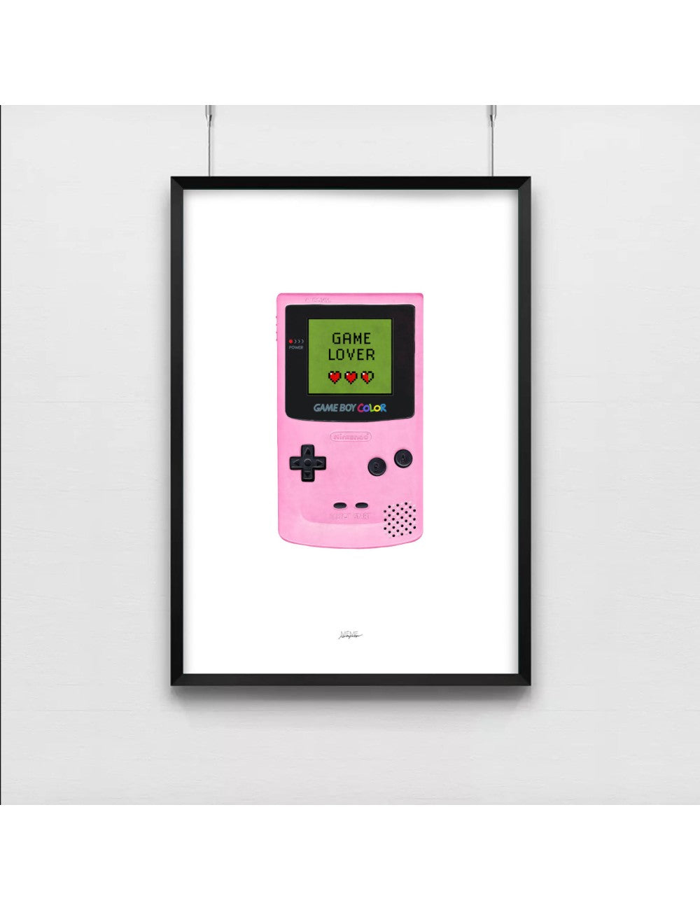 Affiche Game Lover