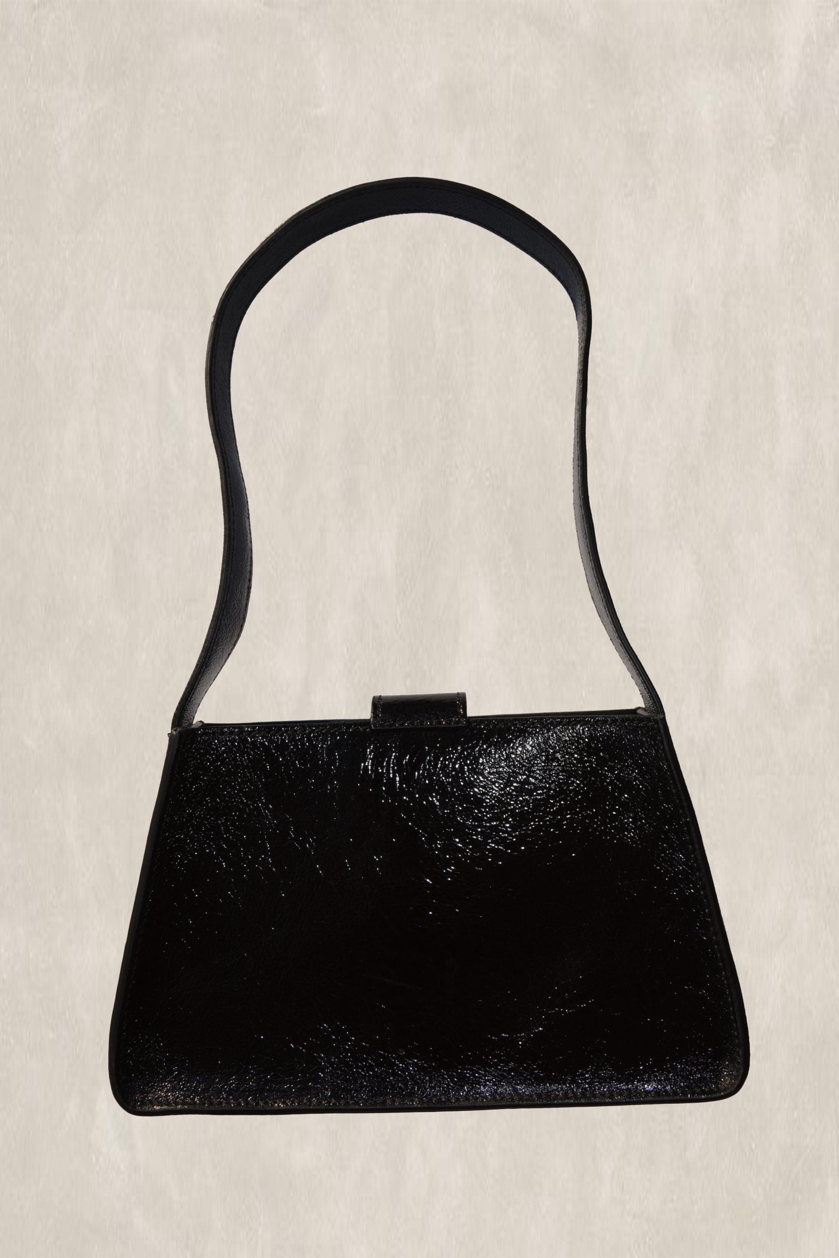 Sac Saskia Noir Vernis
