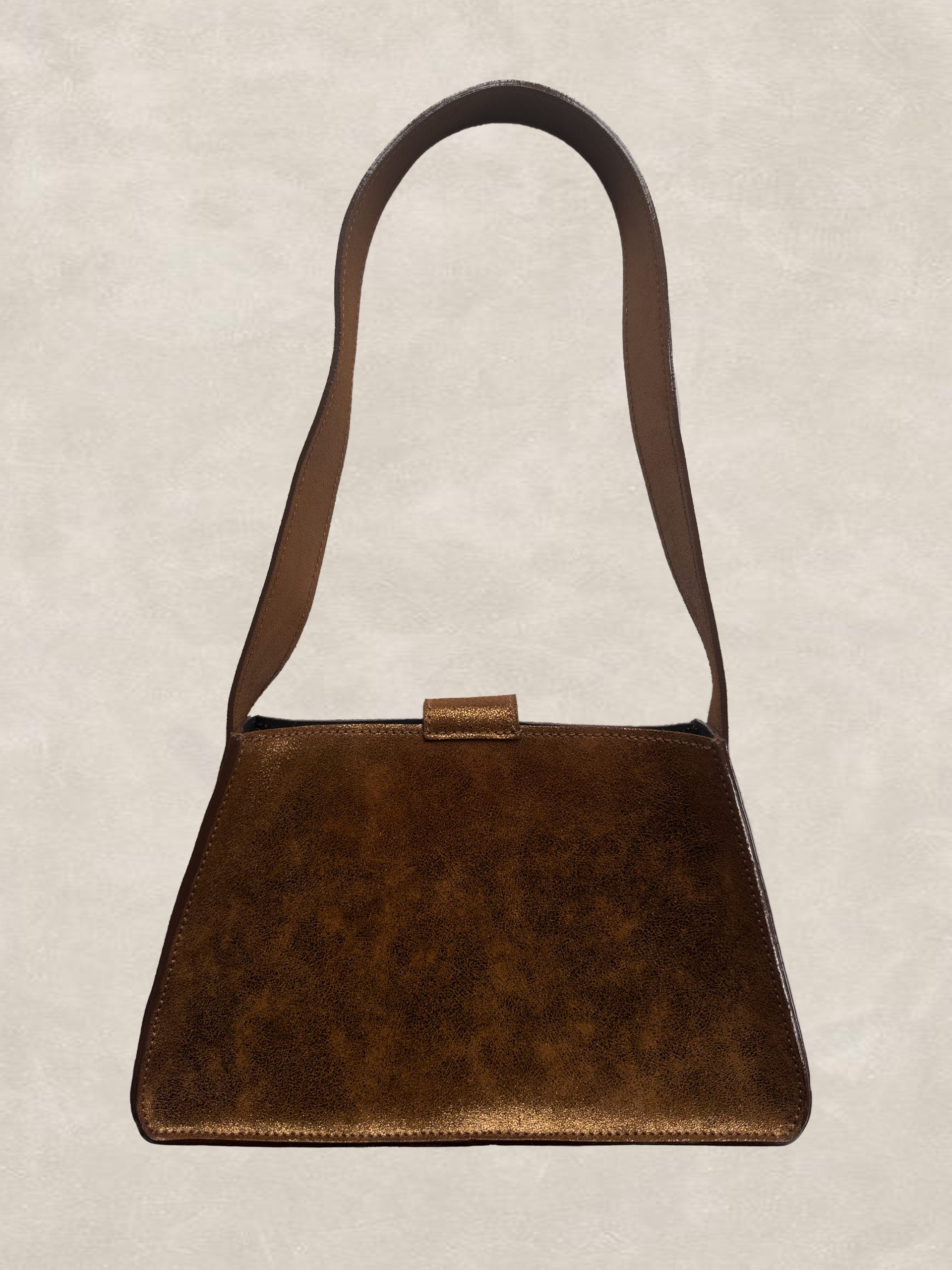 Sac Saskia Marron Paillettes