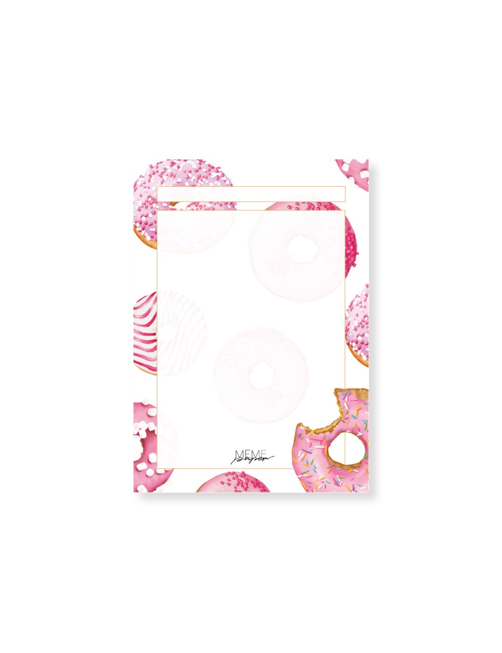 Bloc encollé Donuts