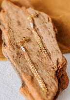 Malha Earrings - Freshwater Pearls