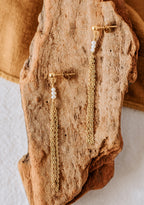 Malha Earrings - Freshwater Pearls