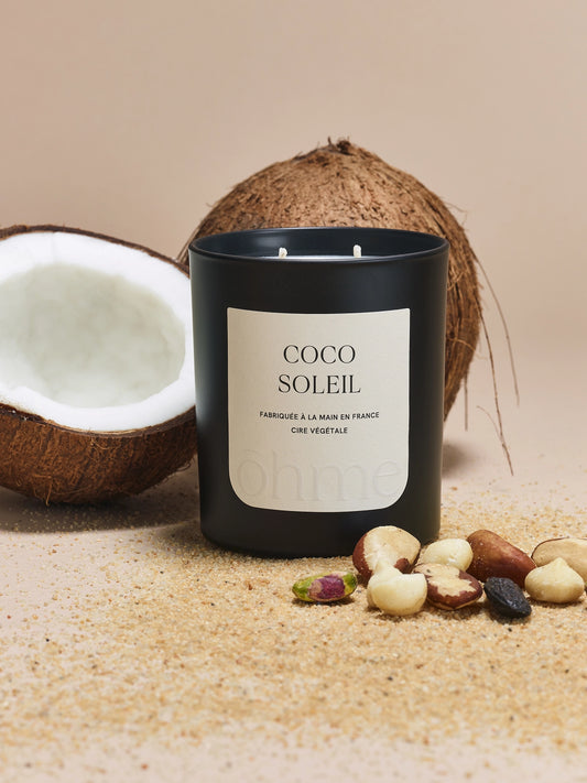 Bougie parfumée 55h Coco Soleil