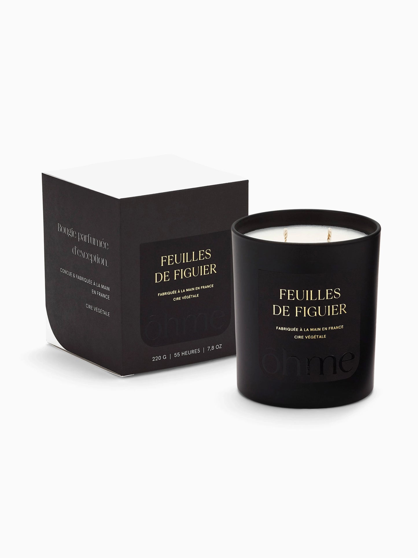 Bougie parfumée 55h Feuilles de figuier