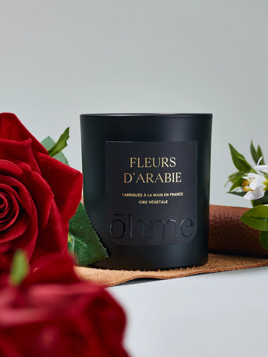 Bougie parfumée 55h Fleurs d'Arabie