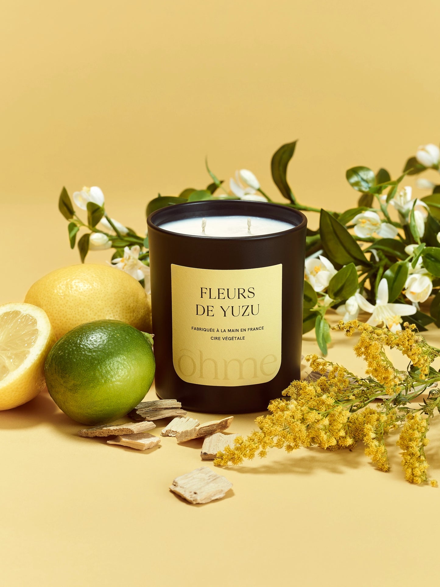 Bougie parfumée 55h Fleurs de Yuzu