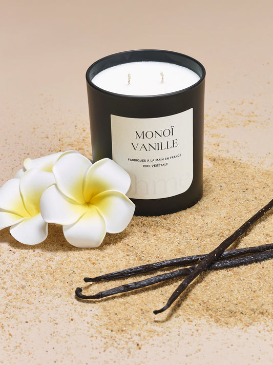 Bougie parfumée 55h Monoï Vanille