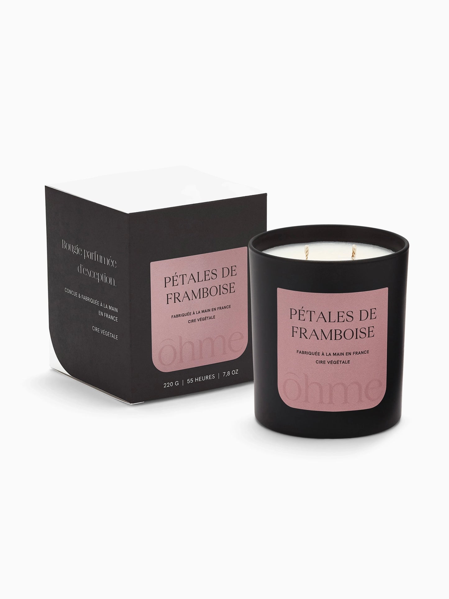 Bougie parfumée 55h Pétales de framboise