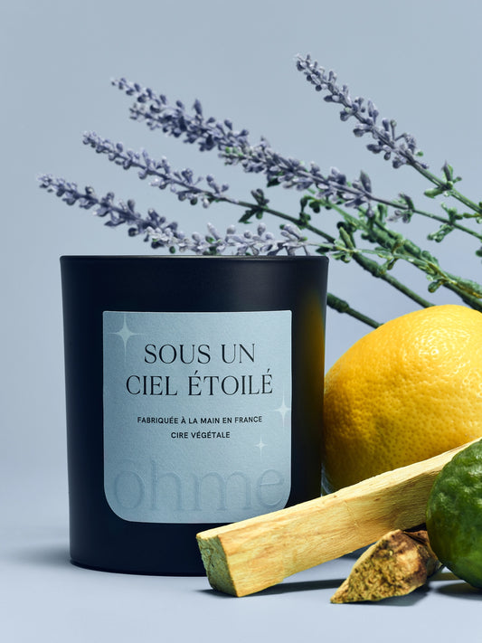 Bougie parfumée 55h Sous un ciel étoilé