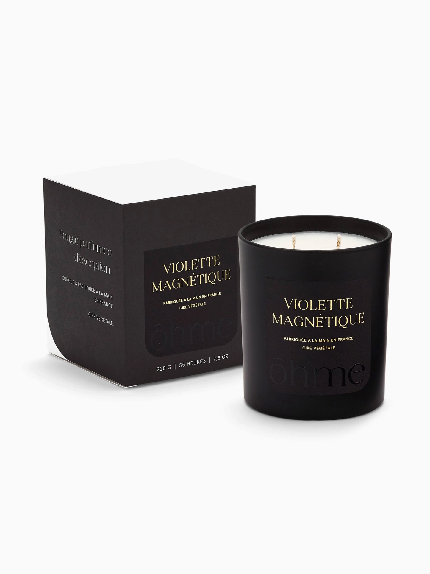 Bougie parfumée 55h Violette magnétique