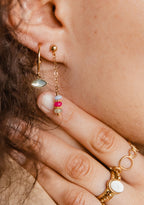 Eleia Earrings - Multi-stones