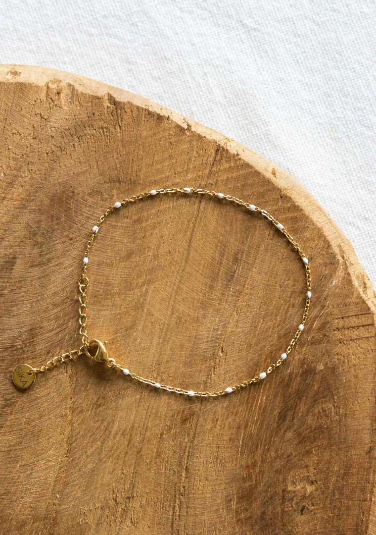 Erica Bracelet - White