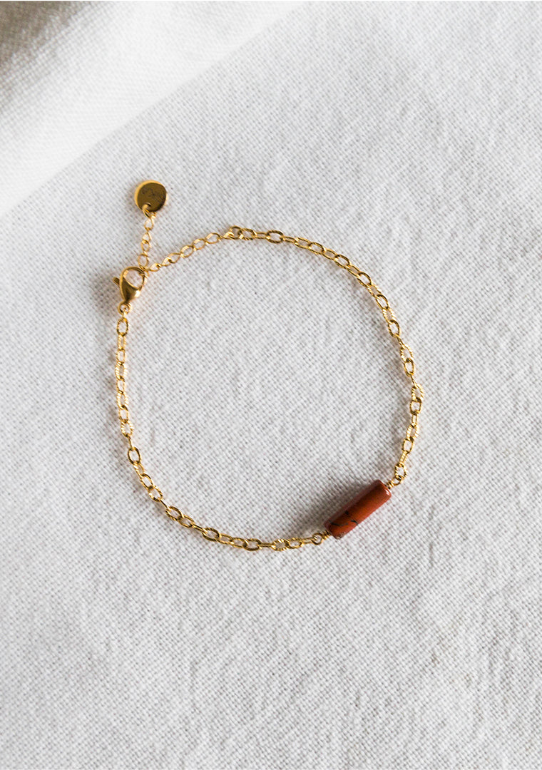 Isa Bracelet - Red Jasper