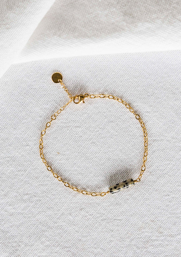 Isa Bracelet - Dalmatian Jasper