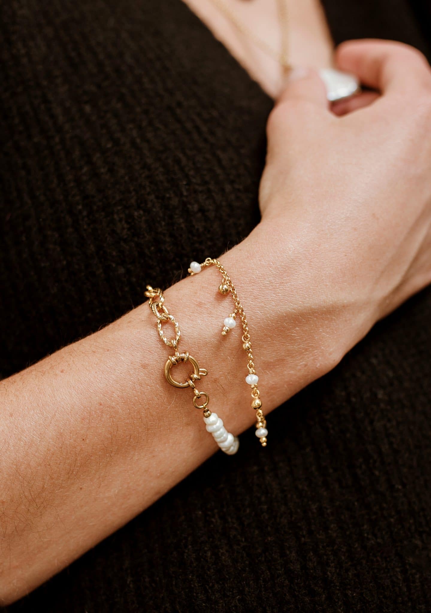 Néréide Bracelet - Freshwater Pearls 