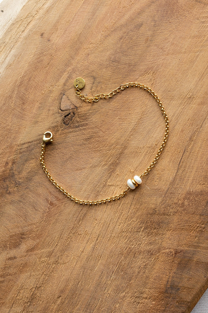Tisha Bracelet - Freshwater Pearls 
