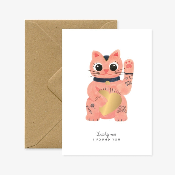 Card - Lucky me I found you