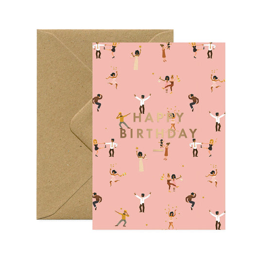 Card - Happy Birthday Dancers