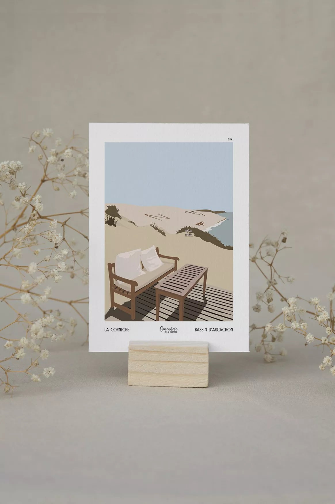Carte postale Somewhere In a Poster