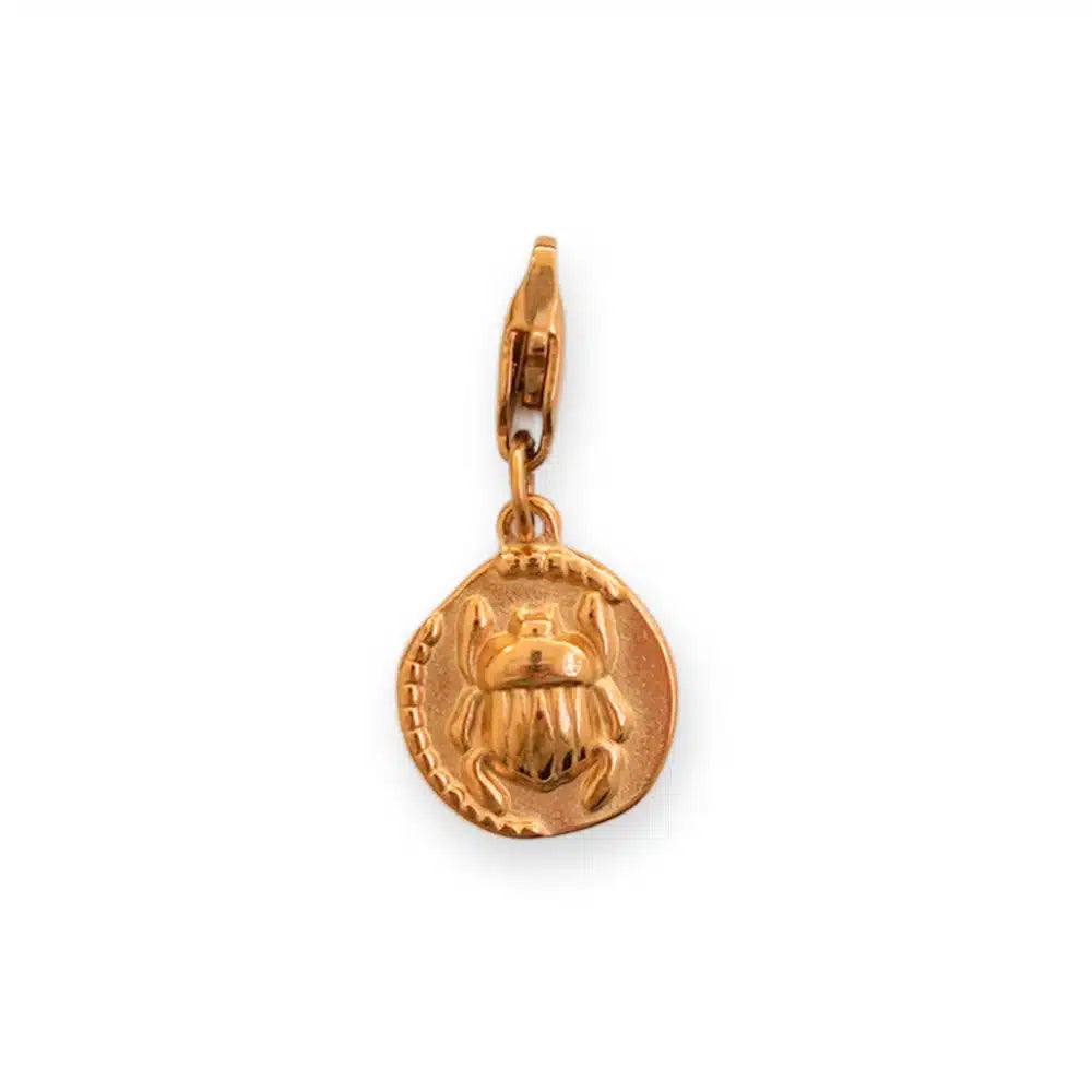 Charm Médaille Scarabée