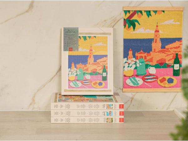 Coffret petit Diamond - Peinture à diamanter - Diamond painting Menton