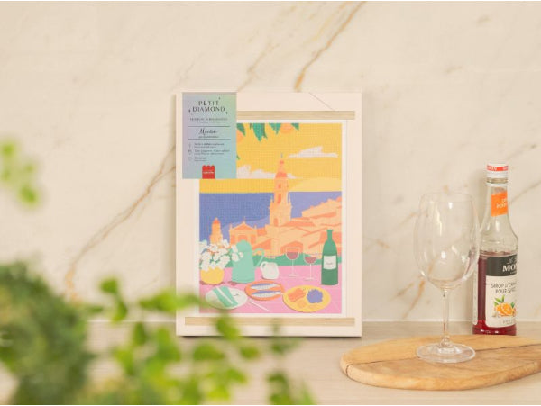 Coffret petit Diamond - Peinture à diamanter - Diamond painting Menton
