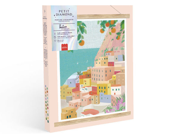 Coffret petit Diamond - Peinture à diamanter - Diamond painting Positano