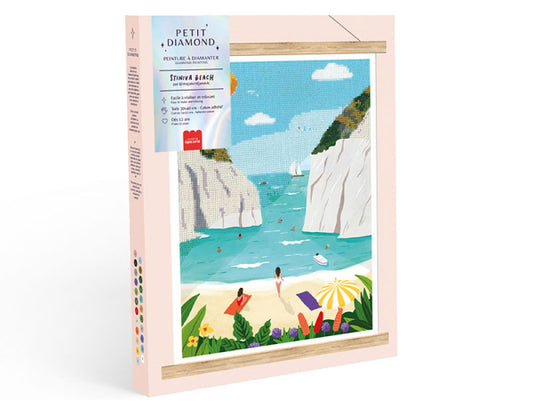 Coffret petit Diamond - Peinture à diamanter - Diamond painting Stiniva Beach